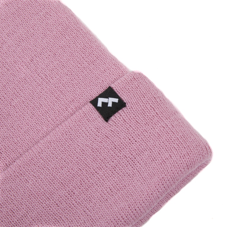 Fine-knit beanie "Bark Star" Pink